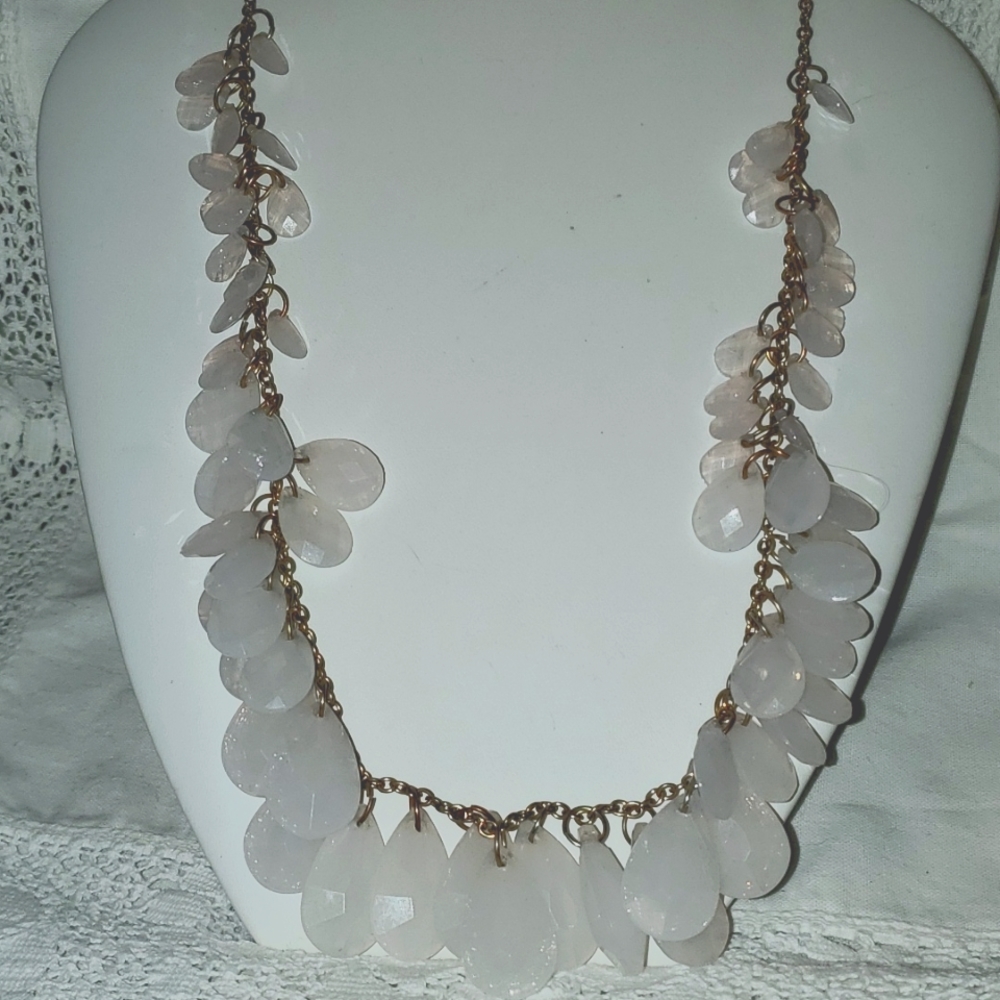 Etc. White Necklace